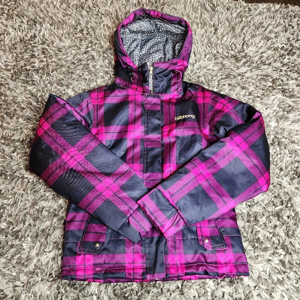 Billabong Point Dry critical seam 8k coated ski/snow jacket, medium, like new